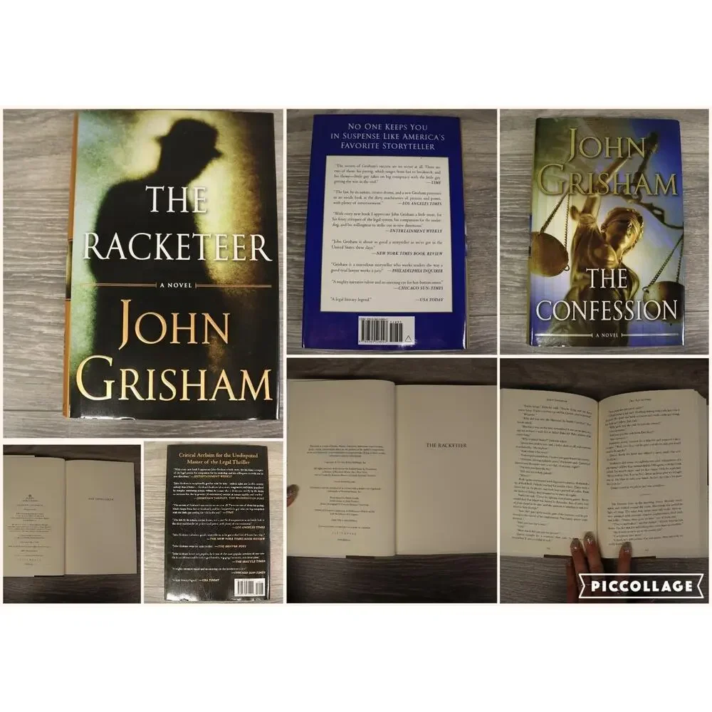 John Grisham The Summons Runaway Jury Bleachers Novels Hardback Fiction Bundle